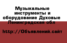 Музыкальные инструменты и оборудование Духовые. Ленинградская обл.